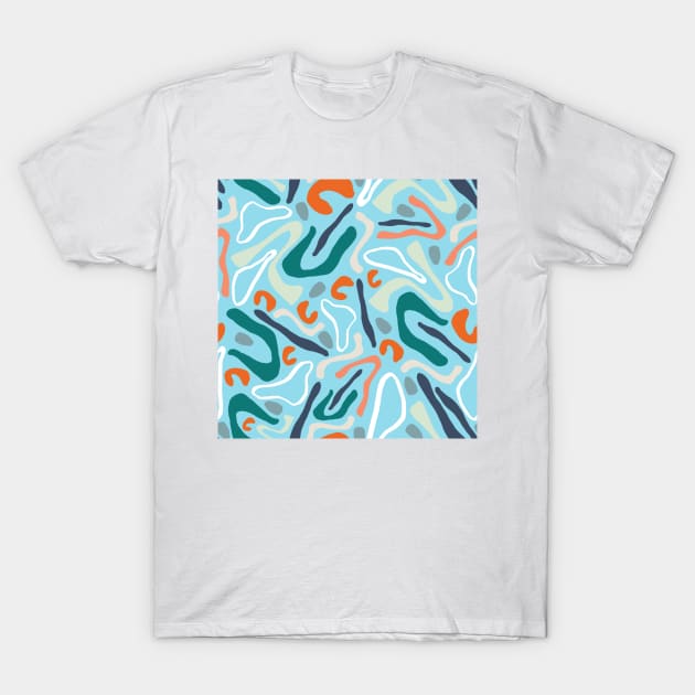 Pattern madness Design T-Shirt by Cozy infinity